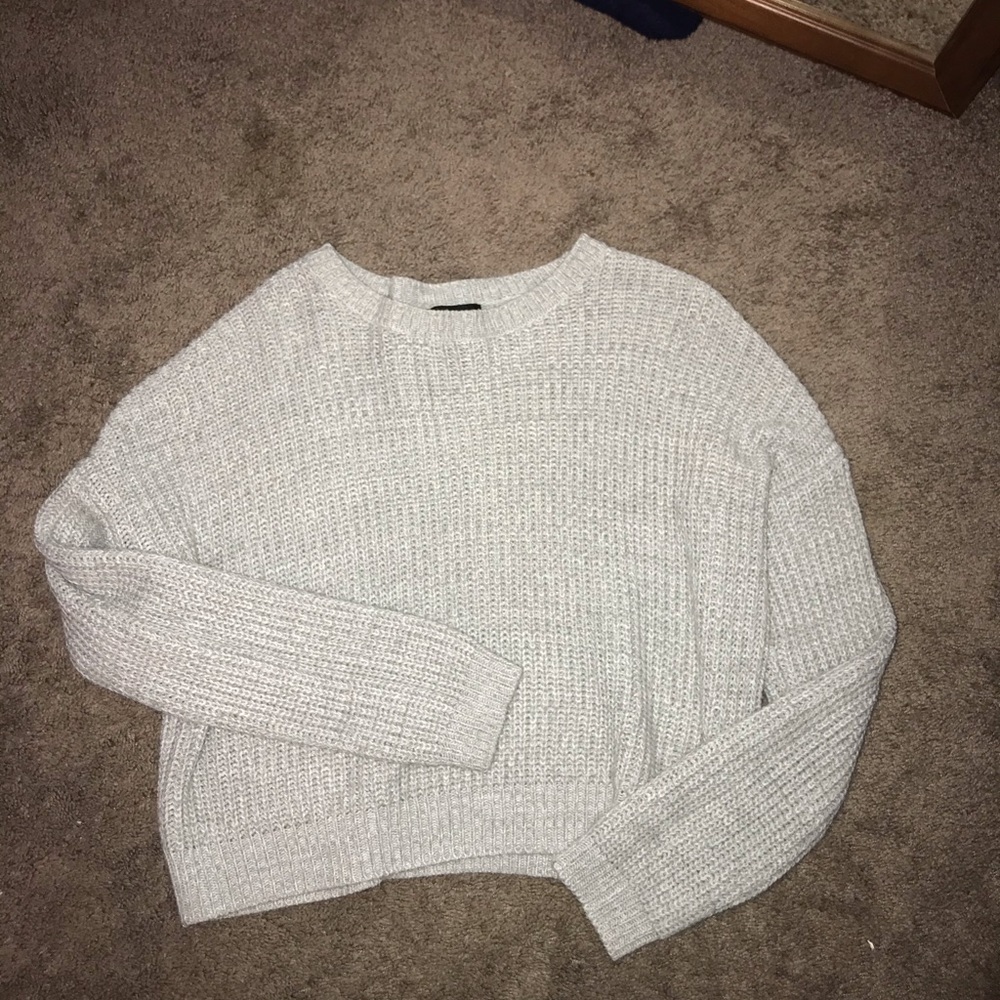 Cropped sweater